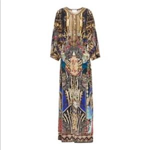 Camilla silk embellished dress BNWT